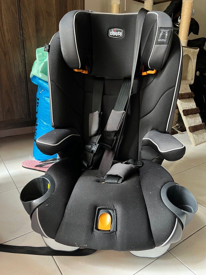 Used CHICCO MyFit Harness Booster Babies Kids Going Out Car