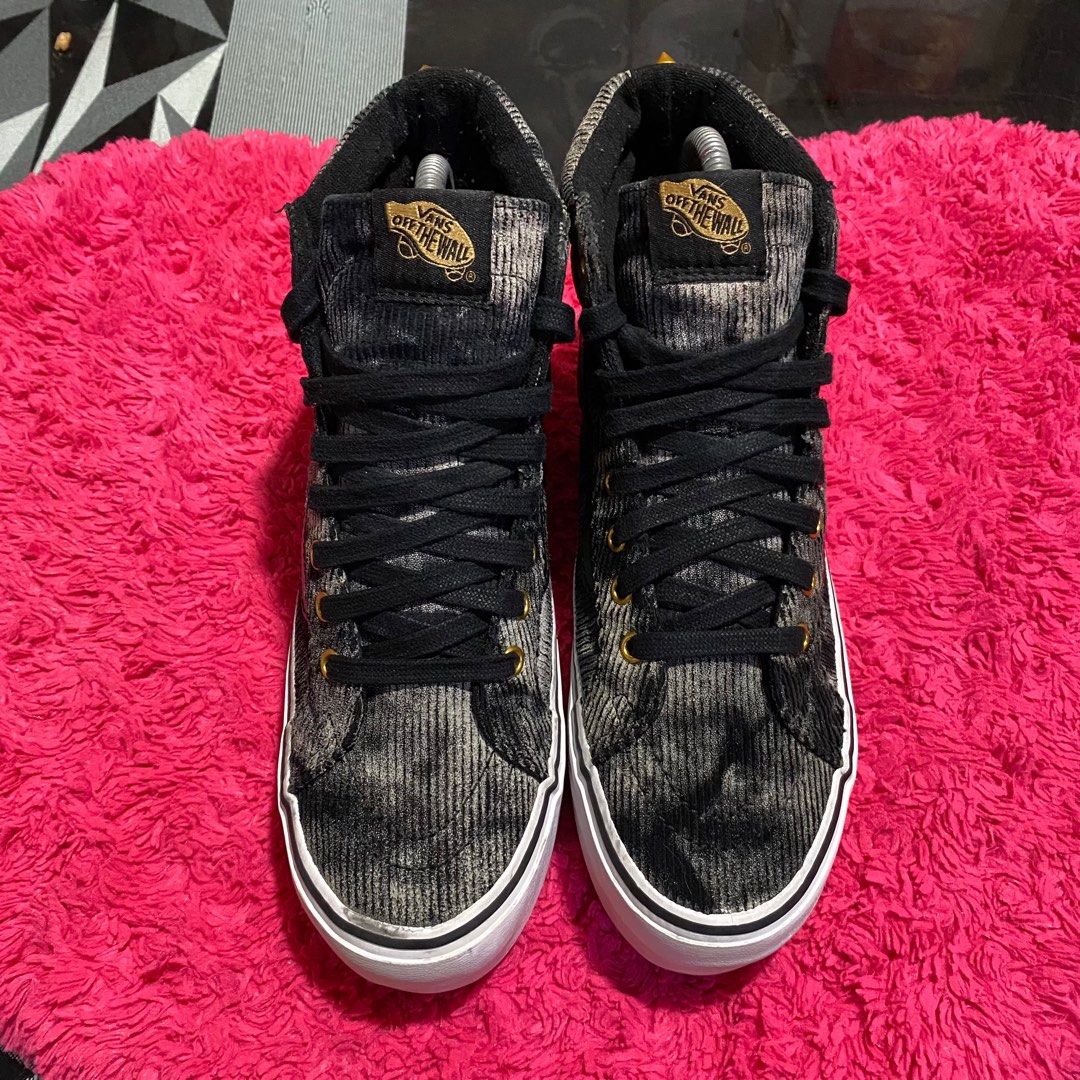 Vans platform grey gold hotsell