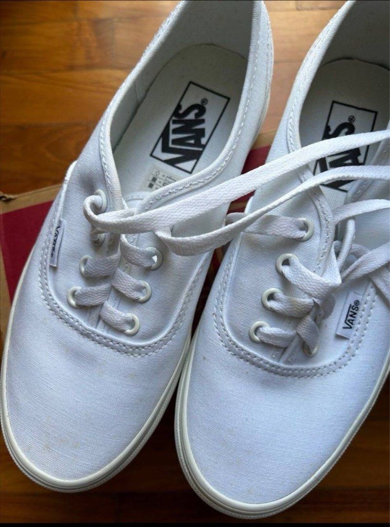 White and clearance teal vans