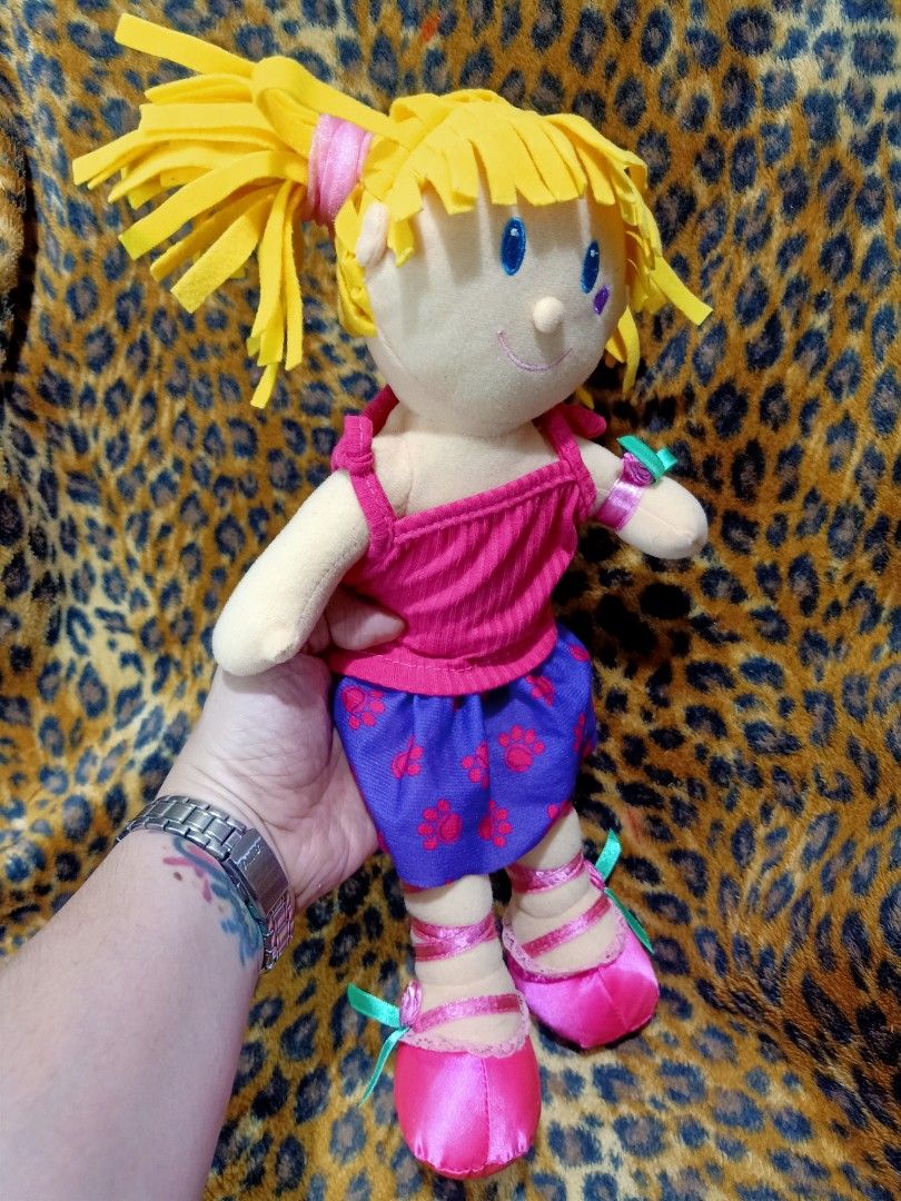 VERY ADORABLE LITTLE GIRL RAG DOLL BY EARLY LEARNING CENTER (ELC ...