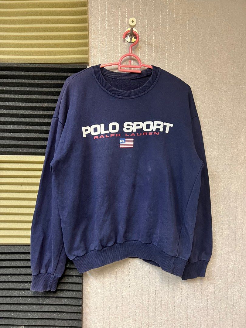 Polo sport clearance sweatshirt vintage