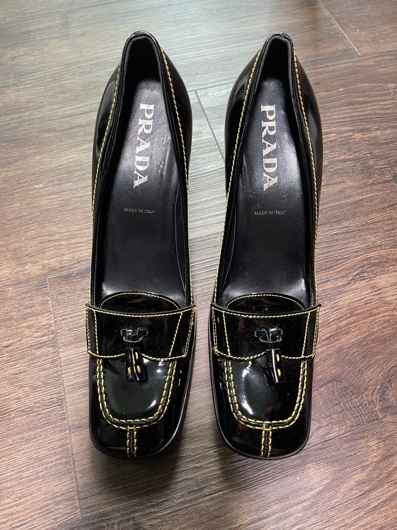 Where are sales prada shoes made