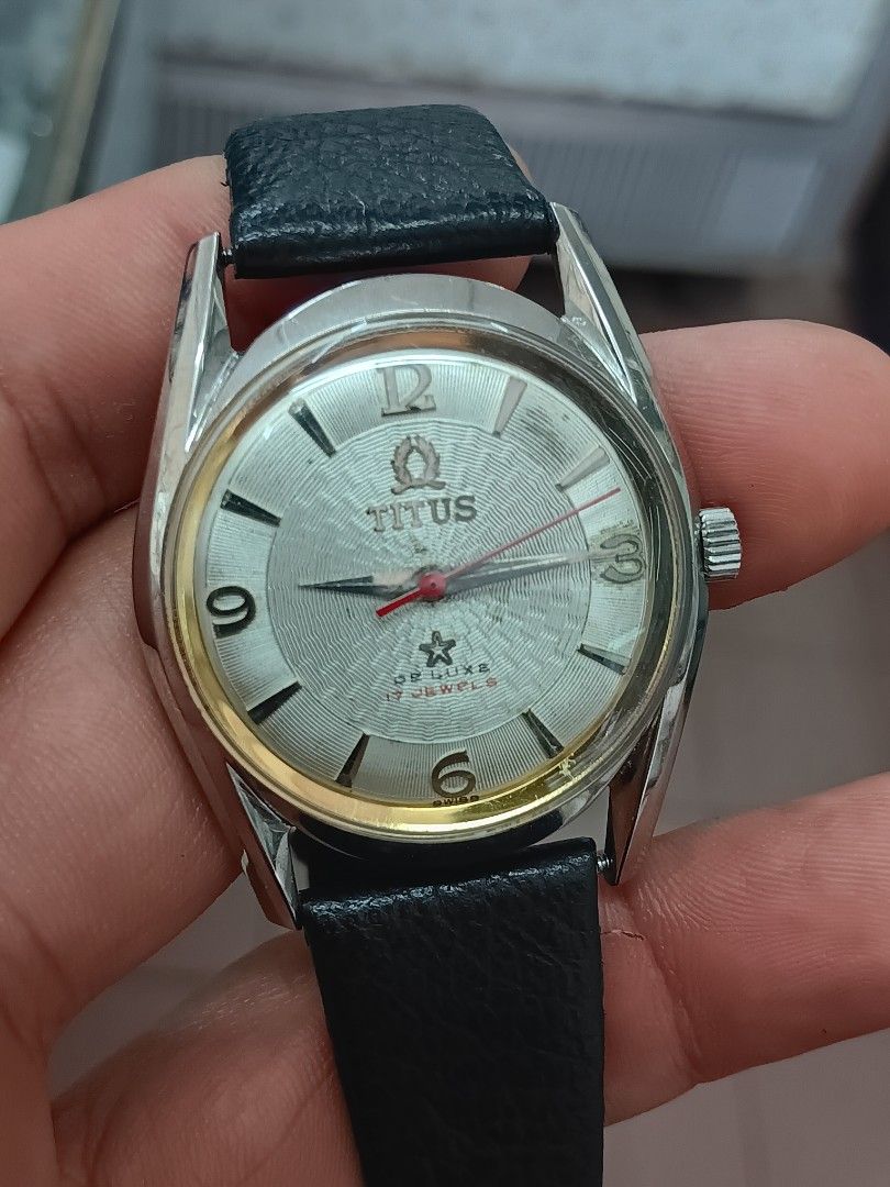 Vintage Titus manual wind watch