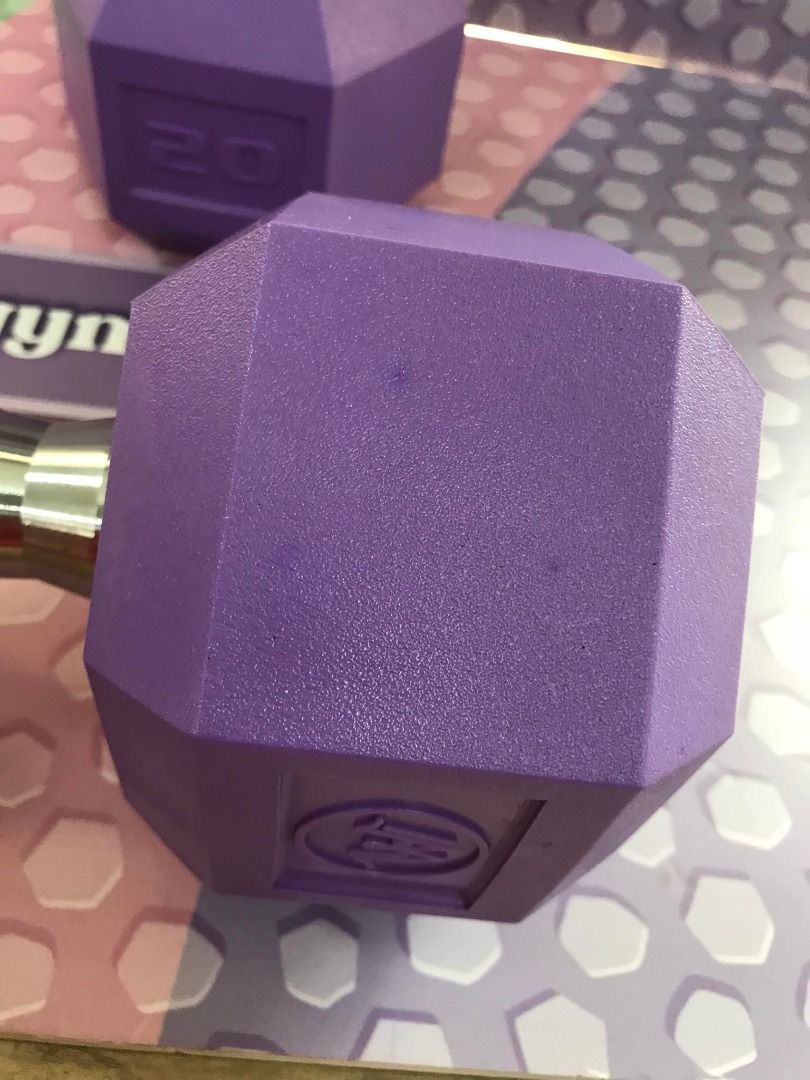 Wandergym 20Lbs Wanderbar Hex Dumbbells (Product Pull out) (Category: Weights & Dumbbells) located in Paranaque City. Submitted by accwander16596 (Listing ID 1267036061, Image 3). Description: We don’t want to put perfectly usable dumbbells to waste. These dumbbells are perfectly imperfect– they have a little bit of extra character ( just like a birthmark) which makes them even more unique. P.S. We’re giving them a chance to be with someone who w