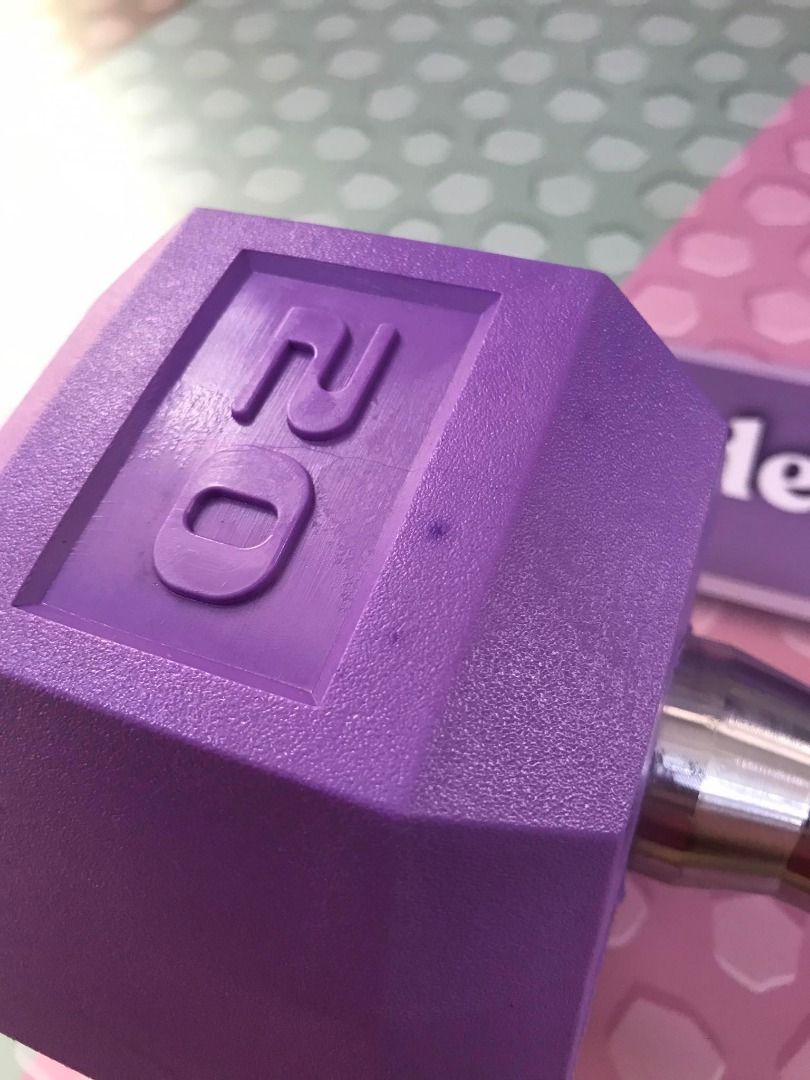 Wandergym 20Lbs Wanderbar Hex Dumbbells (Product Pull out) (Category: Weights & Dumbbells) located in Paranaque City. Submitted by accwander16596 (Listing ID 1267036061, Image 2). Description: We don’t want to put perfectly usable dumbbells to waste. These dumbbells are perfectly imperfect– they have a little bit of extra character ( just like a birthmark) which makes them even more unique. P.S. We’re giving them a chance to be with someone who w