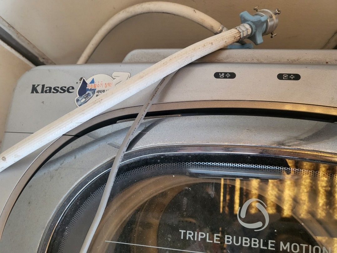 Korean Washing Machine 15kg (Category: Washing Machines and Dryers) located in Manila. Submitted by zyzyzakiyazyzy (Listing ID 1267019338, Image 3). Description: ✔️ Made and from Korea ✔️💯 working in good condition ✔️15kg can wash big or heavy (comforter) rfs: transfer another house BAWAL SA MAARTE!.