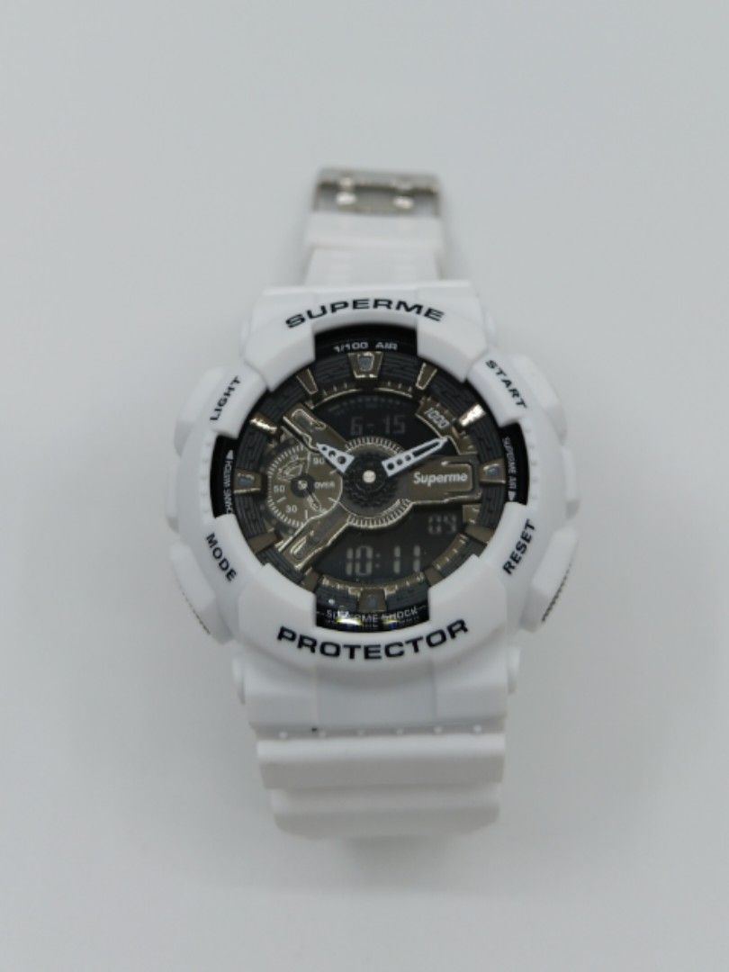 White colour clearance digital watch