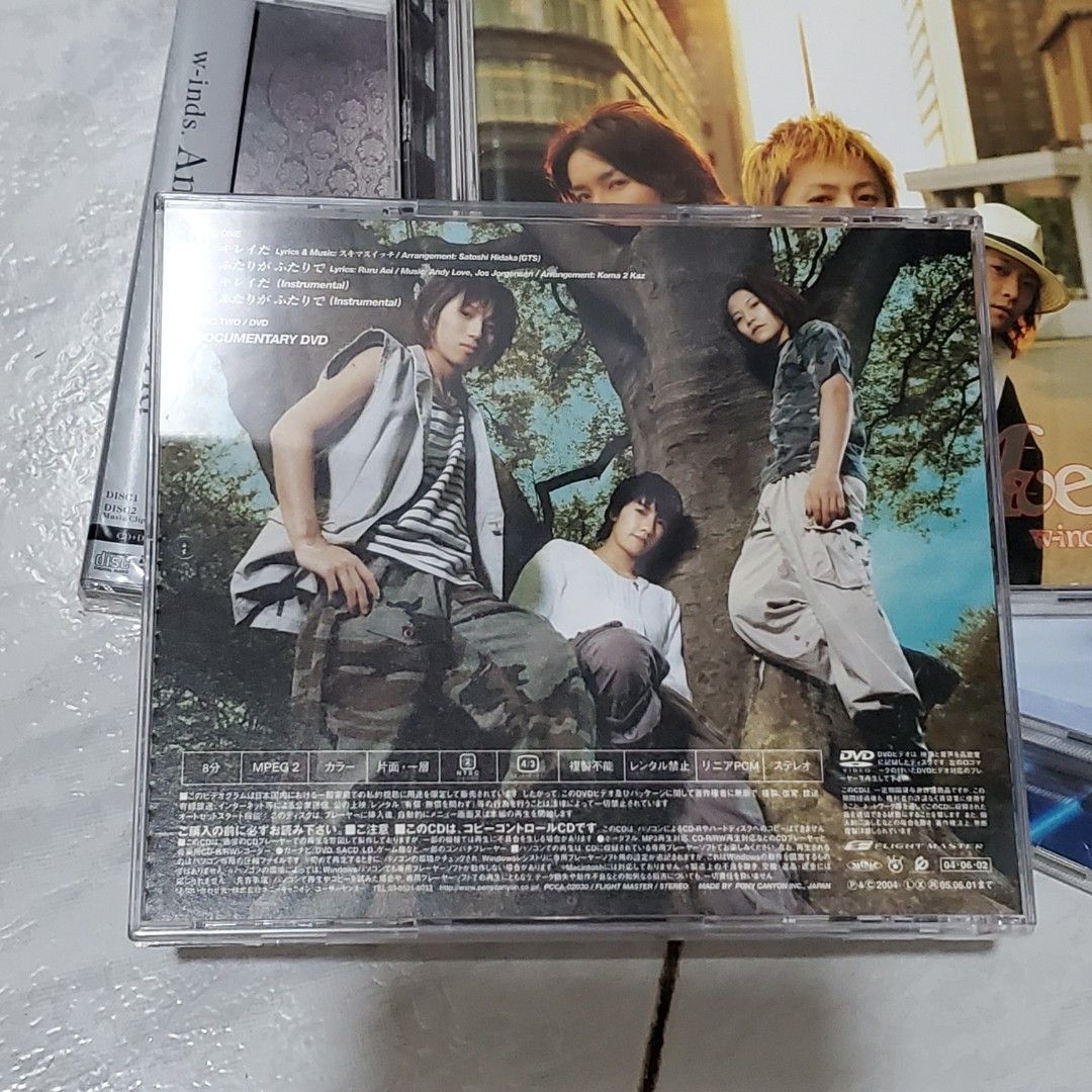 W-inds Winds CD 專千葉涼平橘慶太緒方龍一(限順到/ 平郵自付), 興趣及 