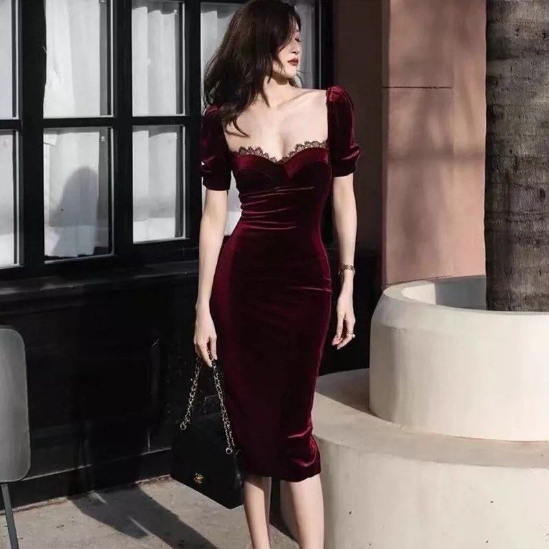 Christmas deals lace dress