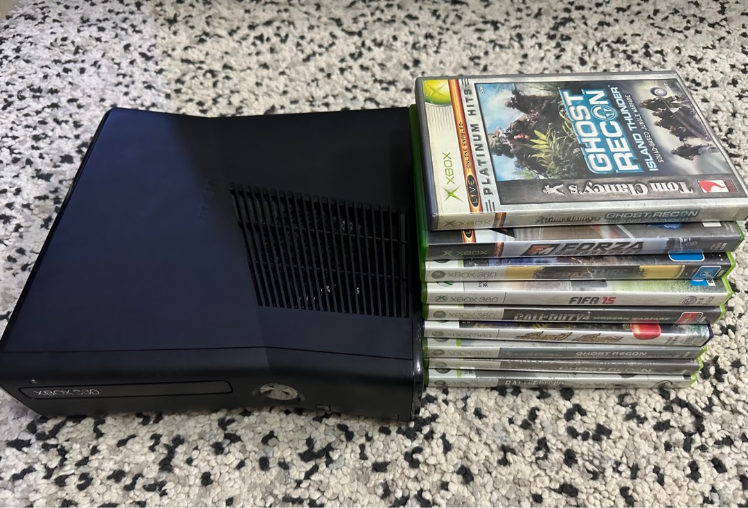 Xbox 360 Red Ring + Games, Video Gaming, Video Game Consoles, Xbox on