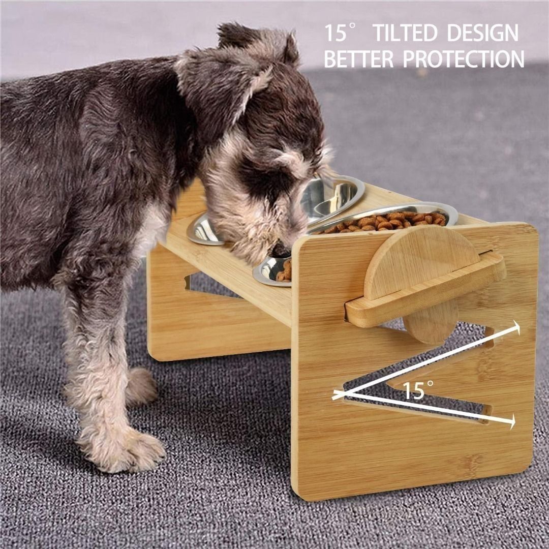 Elevated tilted dog bowls online