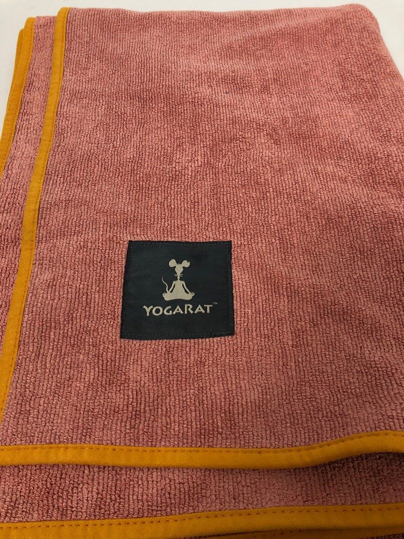 YogaRat Yoga Towel: 100% Grippy…