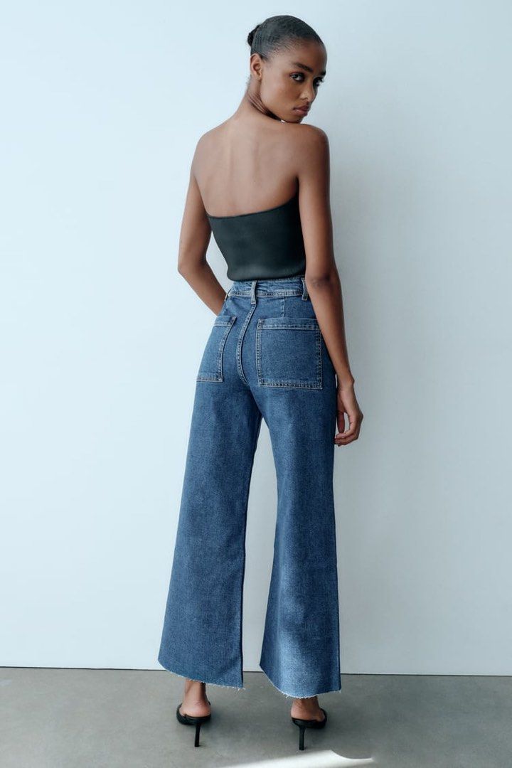 Jeans palazzo hotsell zara