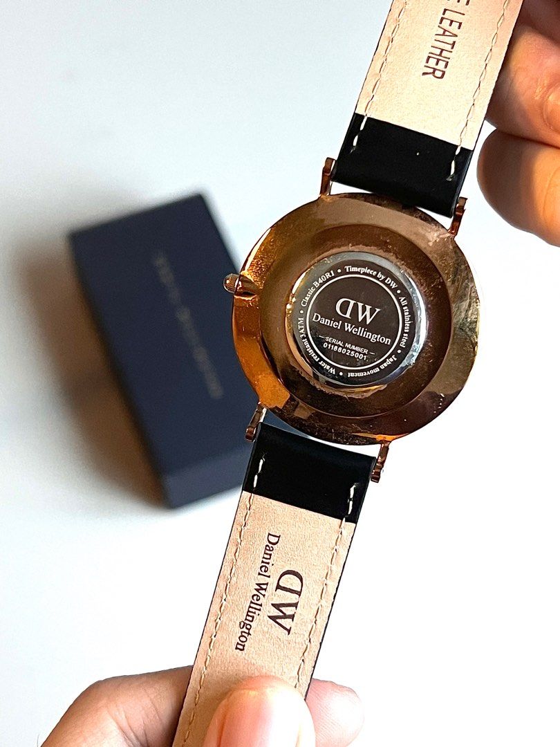 110 Authentic Daniel Wellington Classic Sheffield Black 40mm