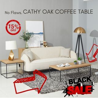 15% OFF ALERT!!! CATHY OAK COFFEE TABLE for SALE!!!
