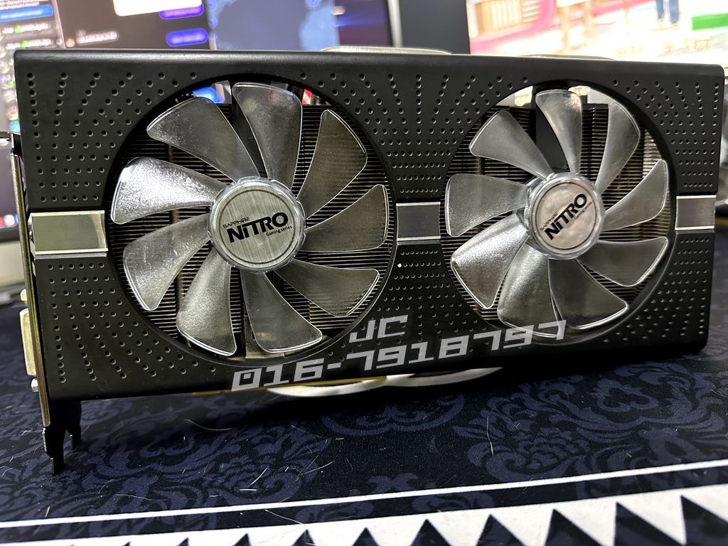 2nd Sapphire Nitro Pulse RX580 8GB graphic card ASUS Zotac MSI