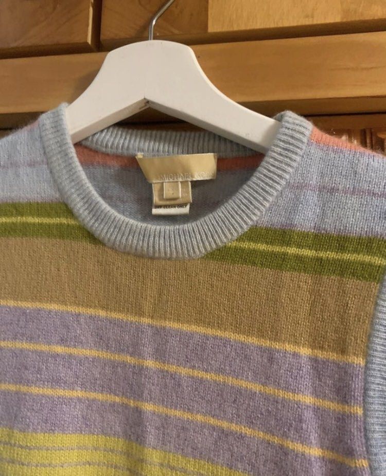 Michael kors rainbow discount sweater