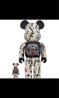 Bearbrick Louis Vuitton Supreme красный 400% (28 см) купить в Украине