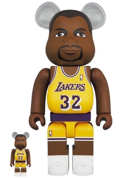 全新現貨| 100% 全新未開封Medicom Bearbrick Magic Johnson(Los