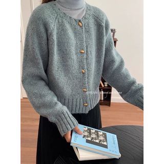 現貨 絕美金扣🪞粗針織毛衣外套🛒