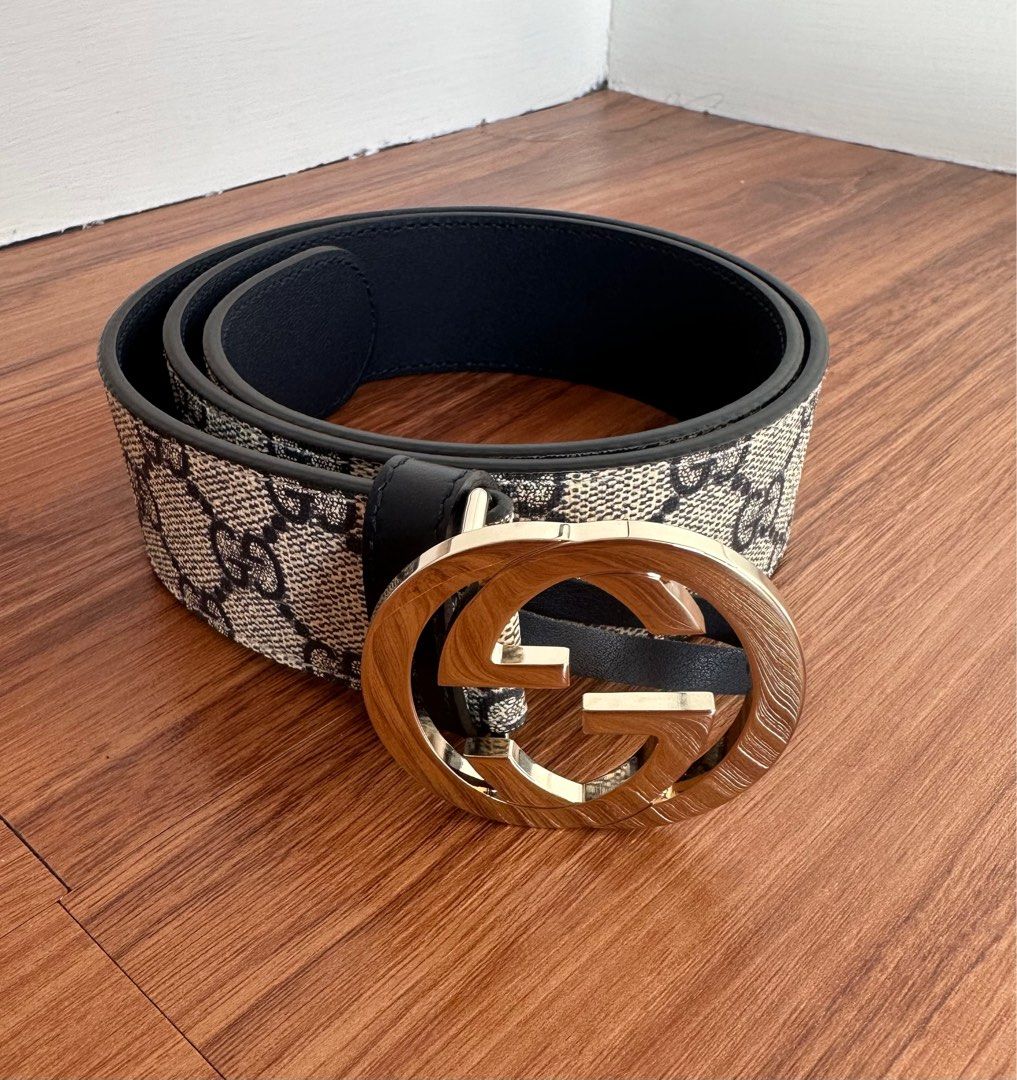 Gucci gg interlocking belt sales