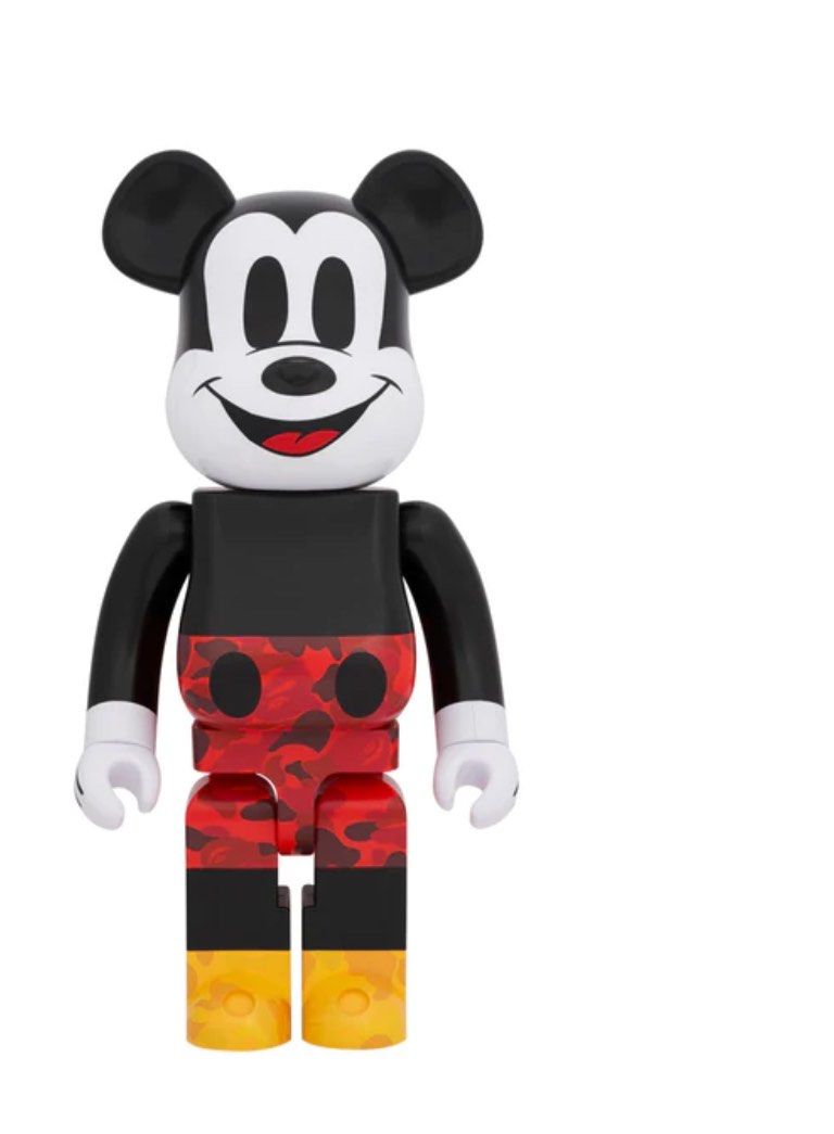 回饋客人價BE@RBRICK BAPE®️ MICKEY MOUSE COLOR Ver. 100％ & 400