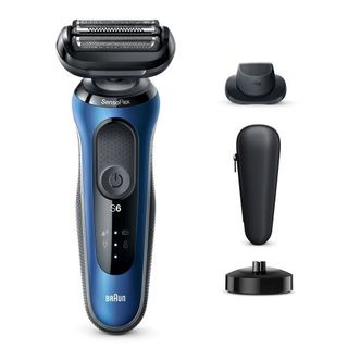 New Braun Series 6 60-B4200cs Sensitive Skin Electric Razor Suitable for Sensitive Skin, Fully Waterproof, Wet & Dry Use, Includes Original Warranty, 100-240V64235957572099110