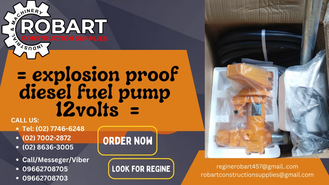 = explosion proof diesel fuel pump 12volts =, Commercial & Industrial