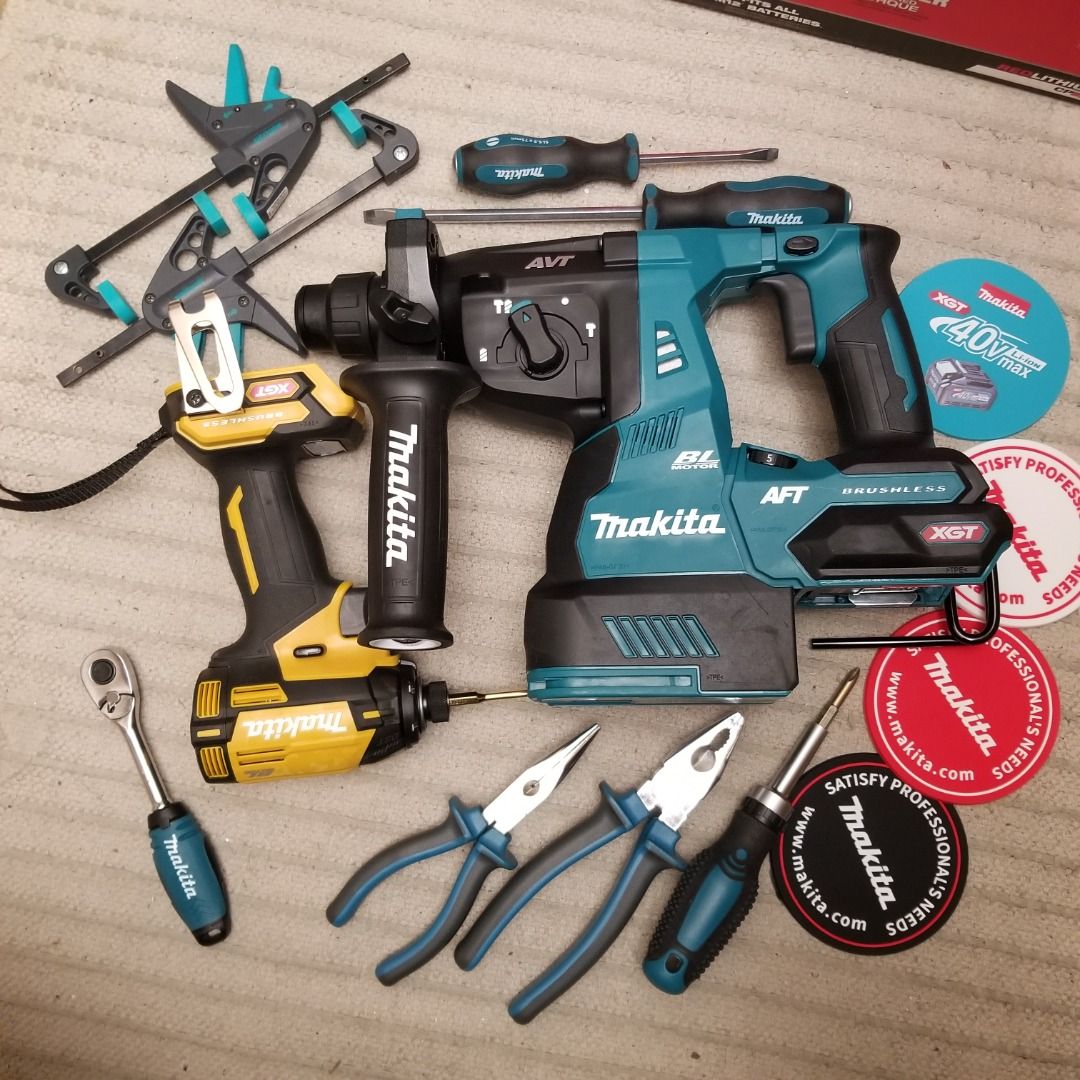 makita m 40v xgt td002g hr001g