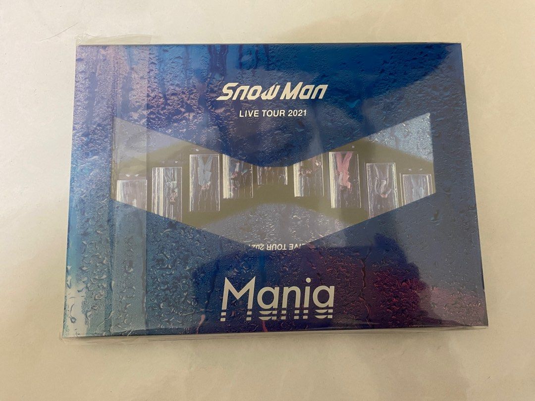 日版藍光Snow Man LIVE TOUR 2021 Mania 通常盤, 興趣及遊戲, 音樂, CD