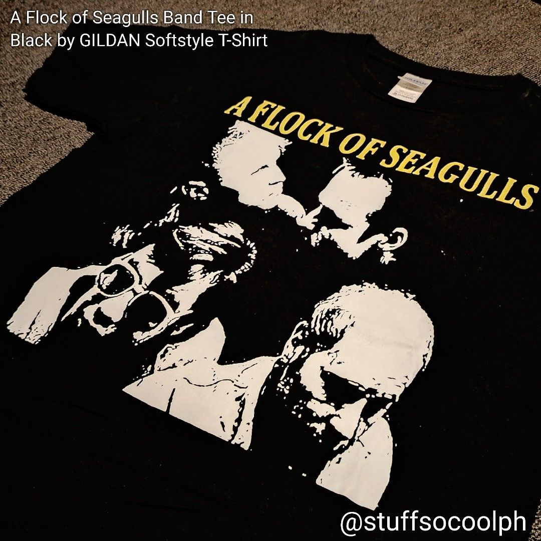 Flock of seagulls t shirt vintage hotsell