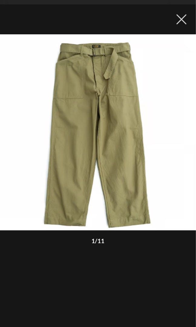 A VONTADE 40's UTILITY TROUSERS M