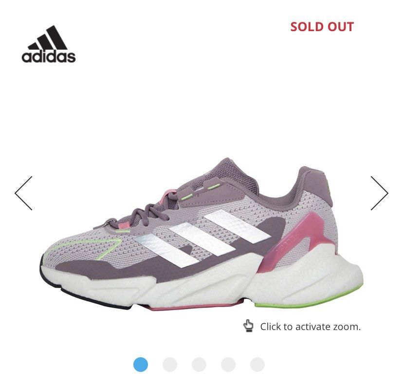 Adidas neo cloudfoam ice purple top