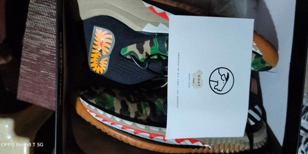Adidas dame 4 bape size 9.5 sell or trade