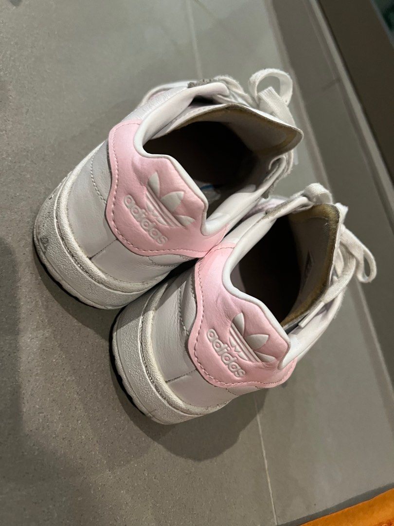 Grey and pink outlet adidas sneakers