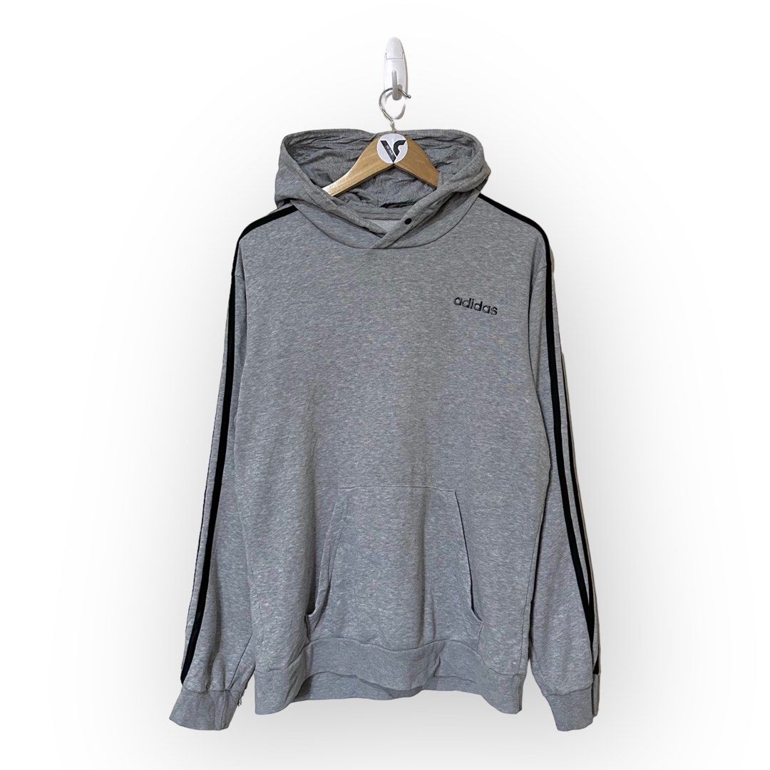 Adidas side deals logo hoodie