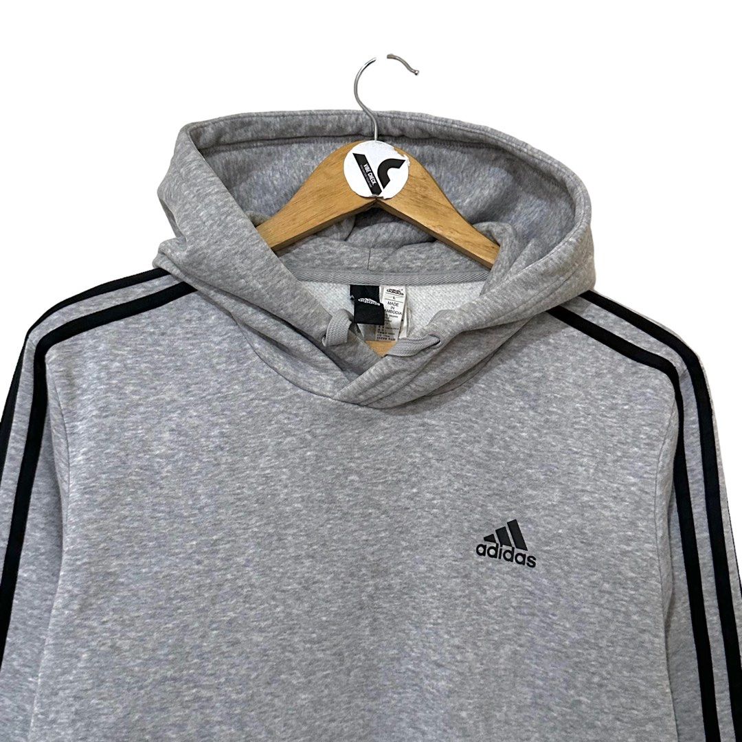 Adidas gray hoodie hotsell
