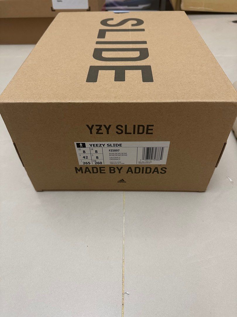 Adidas YEEZY SLIDE BONE 26.5cm, 他的時尚, 鞋, 拖鞋在旋轉拍賣