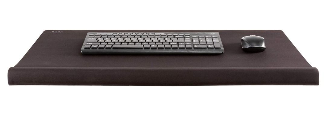 ErgoEdge Deskpad with Ergonomic Foam Edge for Office, Home, and Gaming 