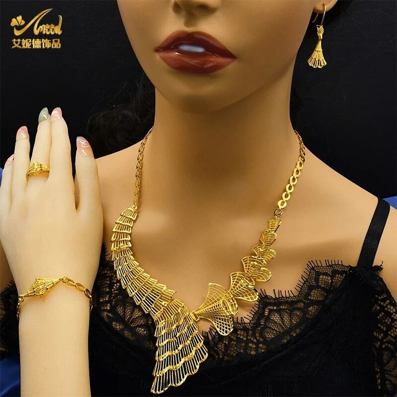 African gold discount plated jewelry sets