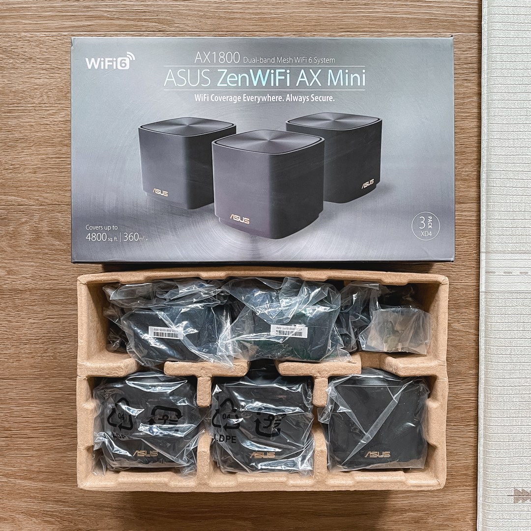 ASUS Zen WiFi AX Mini XD4 (3 Pack), Computers & Tech, Parts ...