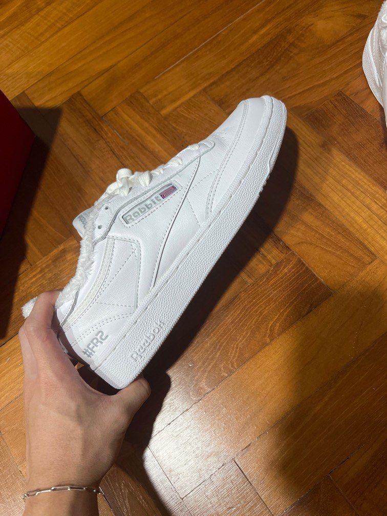 Reebok club c 85 on sale white grey