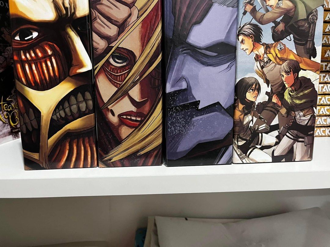 Attack on Titan Manga BOX SET 1-3 VOL 1-17 COMPLETE, Hobbies & Toys