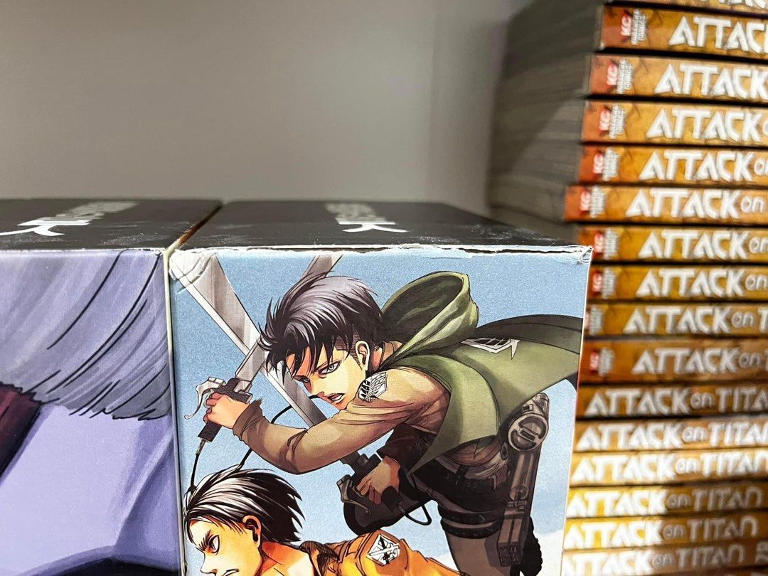 Attack on Titan Manga BOX SET 1-3 VOL 1-17 COMPLETE, Hobbies & Toys - Attack On Titan Manga Box Set Season 4 Part 2