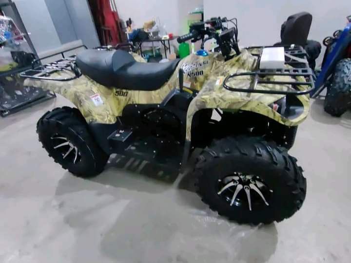 atv 500cc Kazuma (Category: Bicycles) located in Manila. Submitted by saguittarian06 (Listing ID 1267257839, Image 2). Description: ATV 500CC KAZUMA 🔥💥 4X4 500CC 💥🔥 We Only Sell Quality Products 💯 ➖BRAND : KAZUMA ➖4X4 ( 4WHEEL DRIVE ) ➖With switch mode 4x2 or 4x4 ➖DIGITAL MONITOR ➖AUTOMATIC ( LOW-HIGH ) ➖WITH ELECTRIC WINCH ➖MAGS ➖UNLEADED GAS ➖4STROKE ➖UP TO 70KPH MAX SPEED ➖UP TO 300KILOS WEIGHT CAPACITY ➖PROPELLER ➖ELECTRIC WINCH ➖HEAVY-D