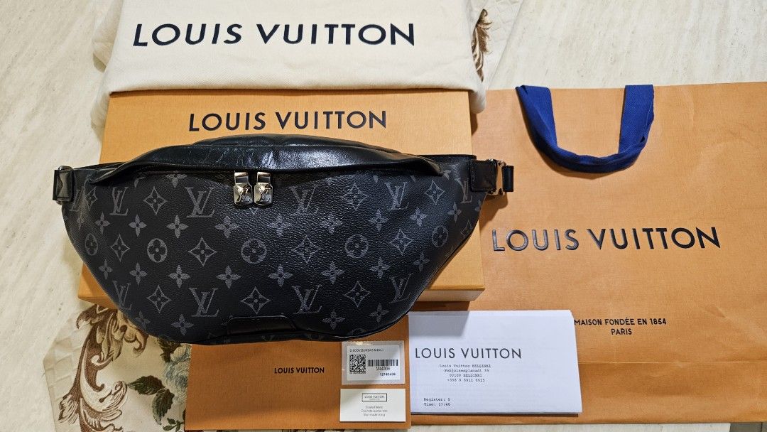Louis vuitton bumbag clearance monogram eclipse