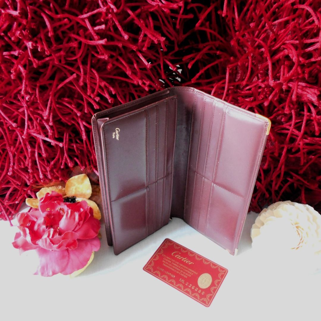 Authentic Unisex Collectable Rare Vintage Cartier Gold plated Long