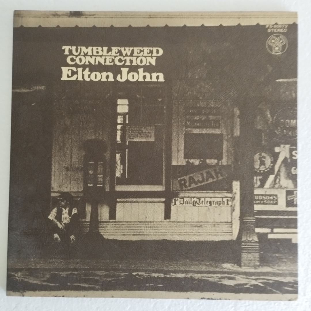 👍Available: vinyl LP ELTON JOHN - TUMBLEWEED CONNECTION JAPAN ORIGINAL  PRESS |📸ACTUAL PHOTOS SHOWN