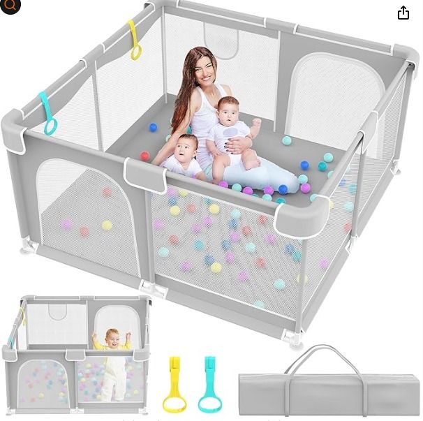 Playpen with hot sale side zipper