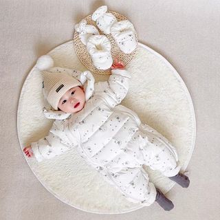 Infant girl snowsuits sale top